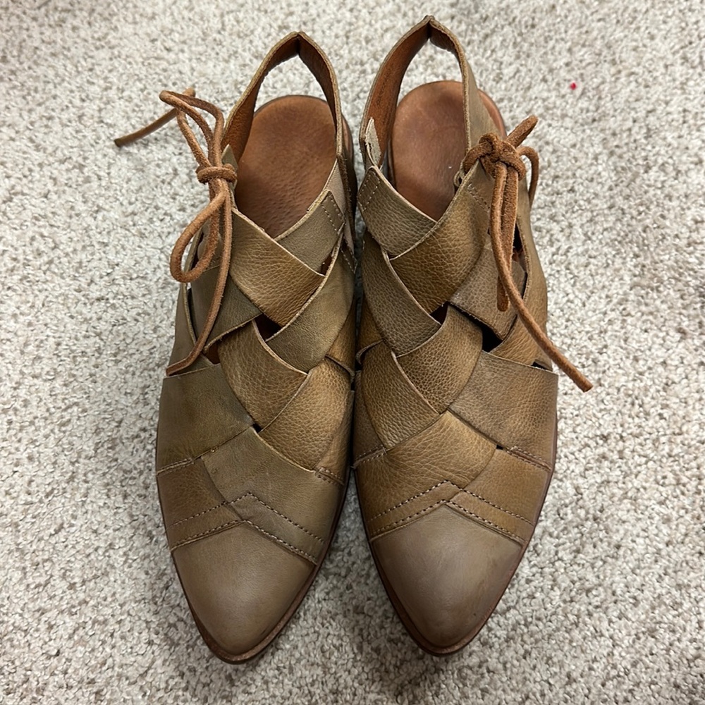 Free People Destino Woven Flat